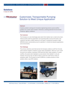 Download the GPM-Eliminator Portable Pump Trailer Case Study