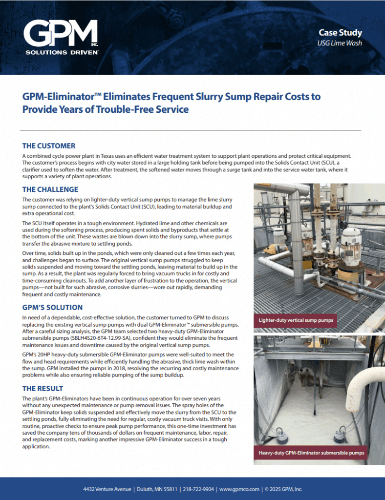 Thumbnail of the Lime Slurry Power Plant Case Study